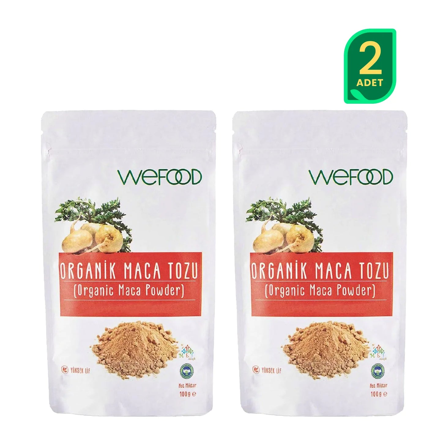 Wefood Maca Tozu 100 gr 2'li