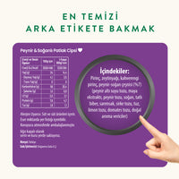 Wefood Peynir & Soğanlı Patlak Cipsi 60 g 15'li