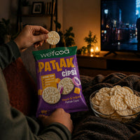 Wefood Peynir & Soğanlı Patlak Cipsi 60 g 15'li