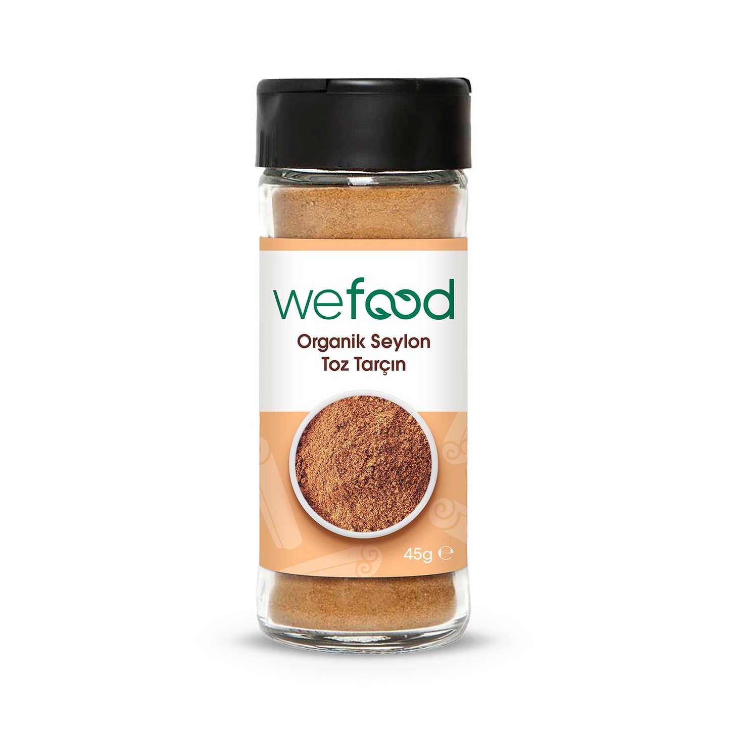 Wefood Organik Seylon Tarçın Tozu 45 gr