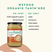 Wefood Organik Tahin 600 gr 3'lü