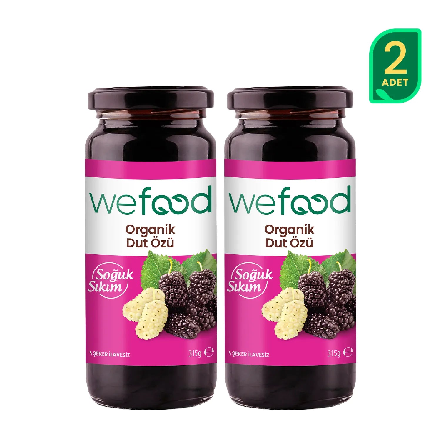 Wefood Organik Dut Özü 315 gr 2'li