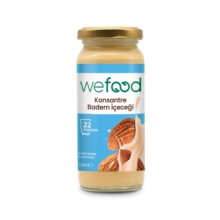 Wefood Konsantre Badem İçeceği (%100 Badem) 220 gr