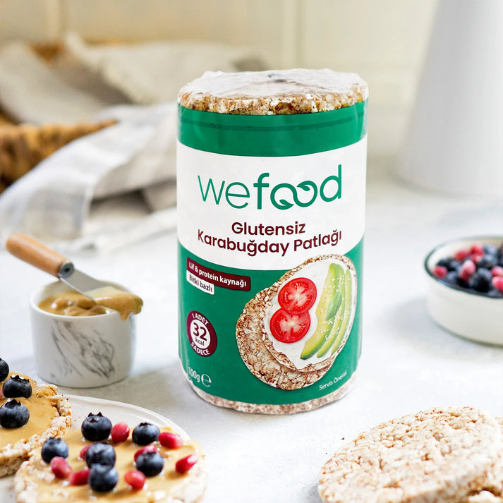Wefood Karabuğday Patlağı 100 gr 5'li