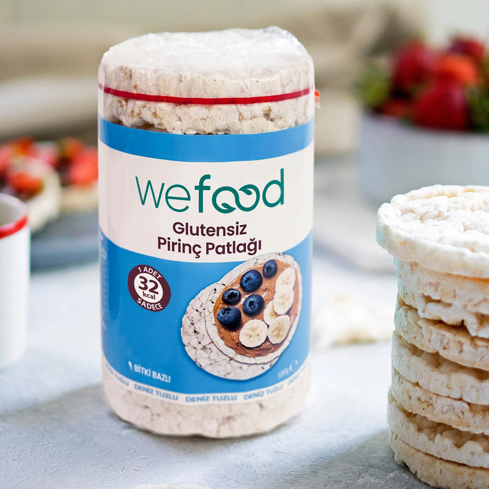 Wefood Pirinç Patlağı 100 gr 5'li