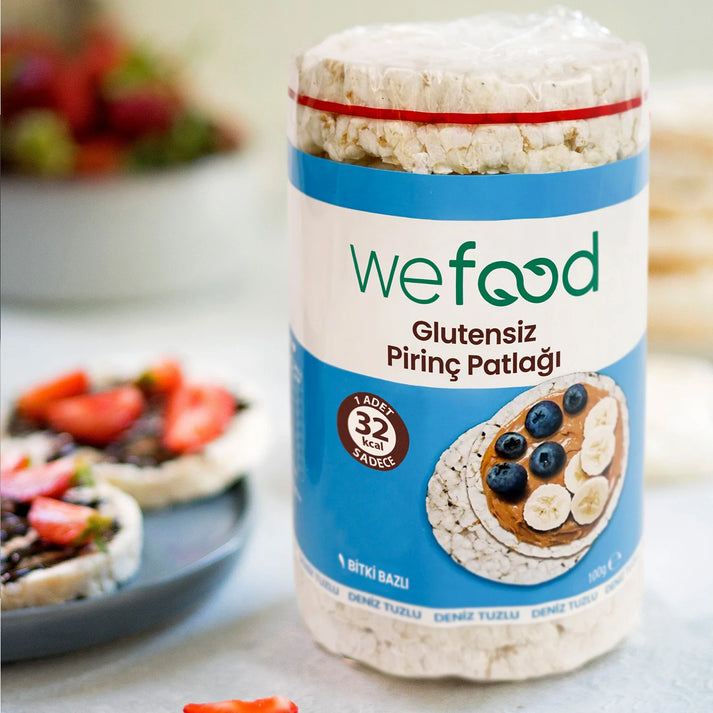 Wefood Pirinç Patlağı 100 gr 5'li