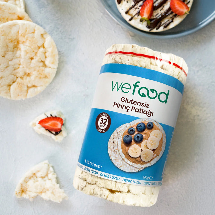 Wefood Pirinç Patlağı 100 gr 5'li