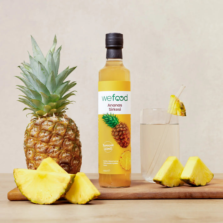 Wefood Ananas Sirkesi 500 ml 2'li