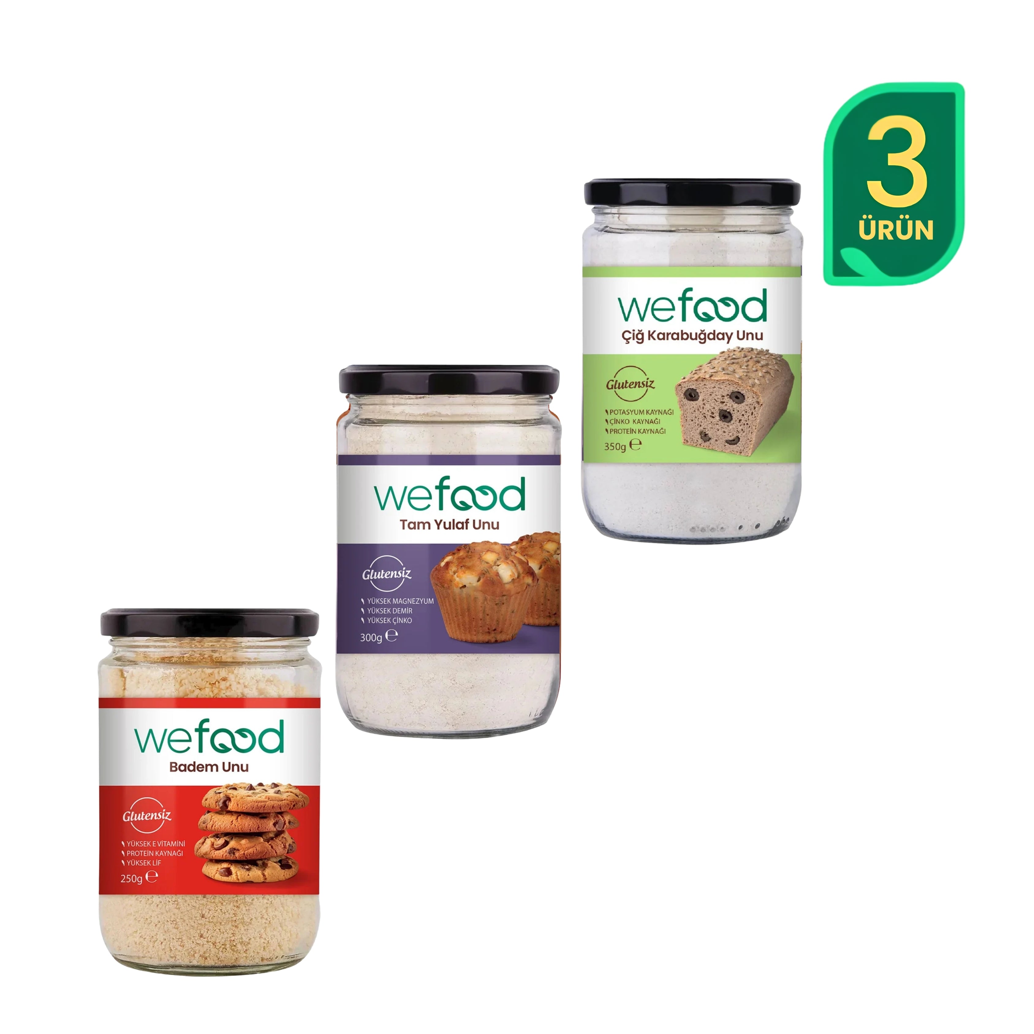 Wefood Glutensiz Unlar Serisi 2