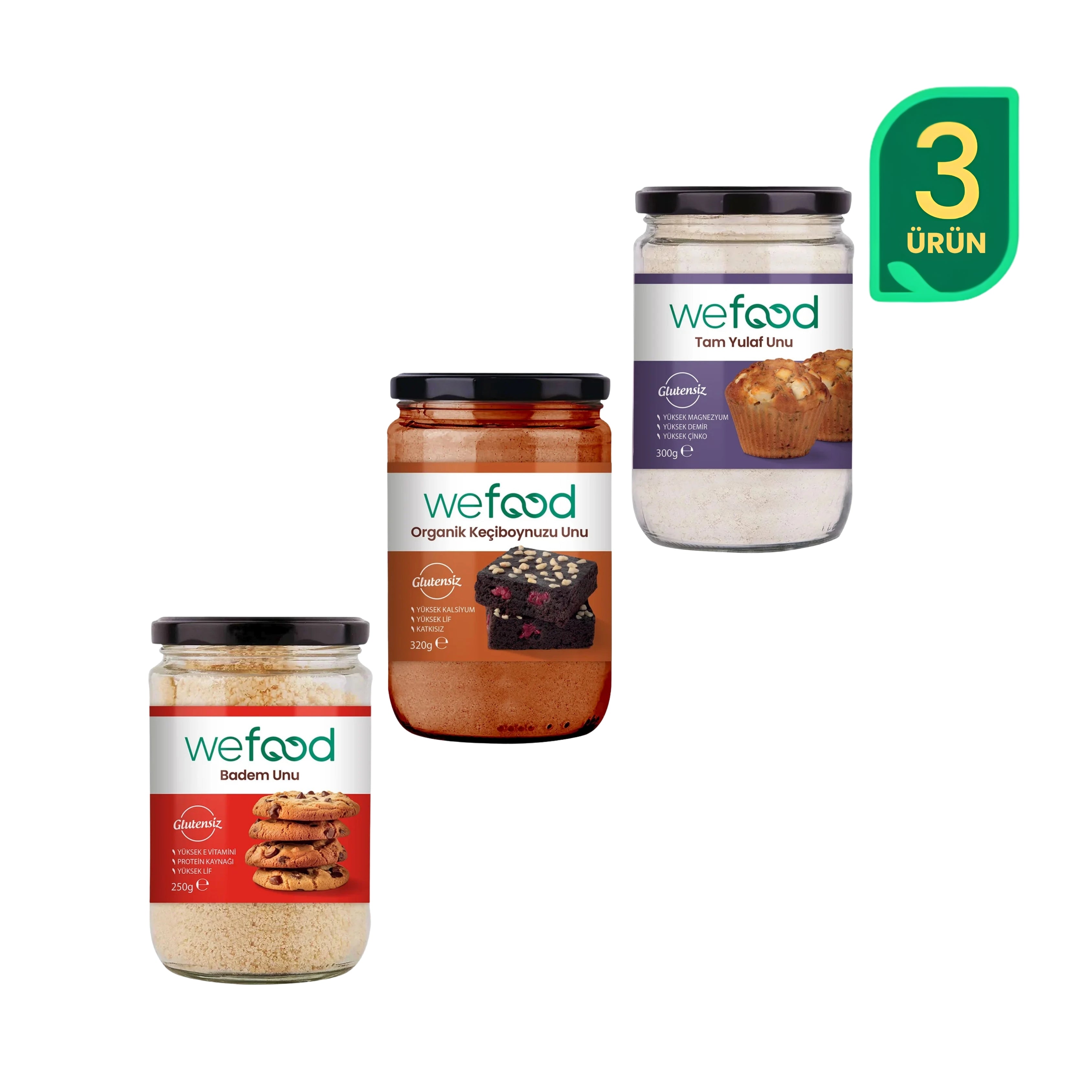 Wefood Glutensiz Unlar Serisi 1