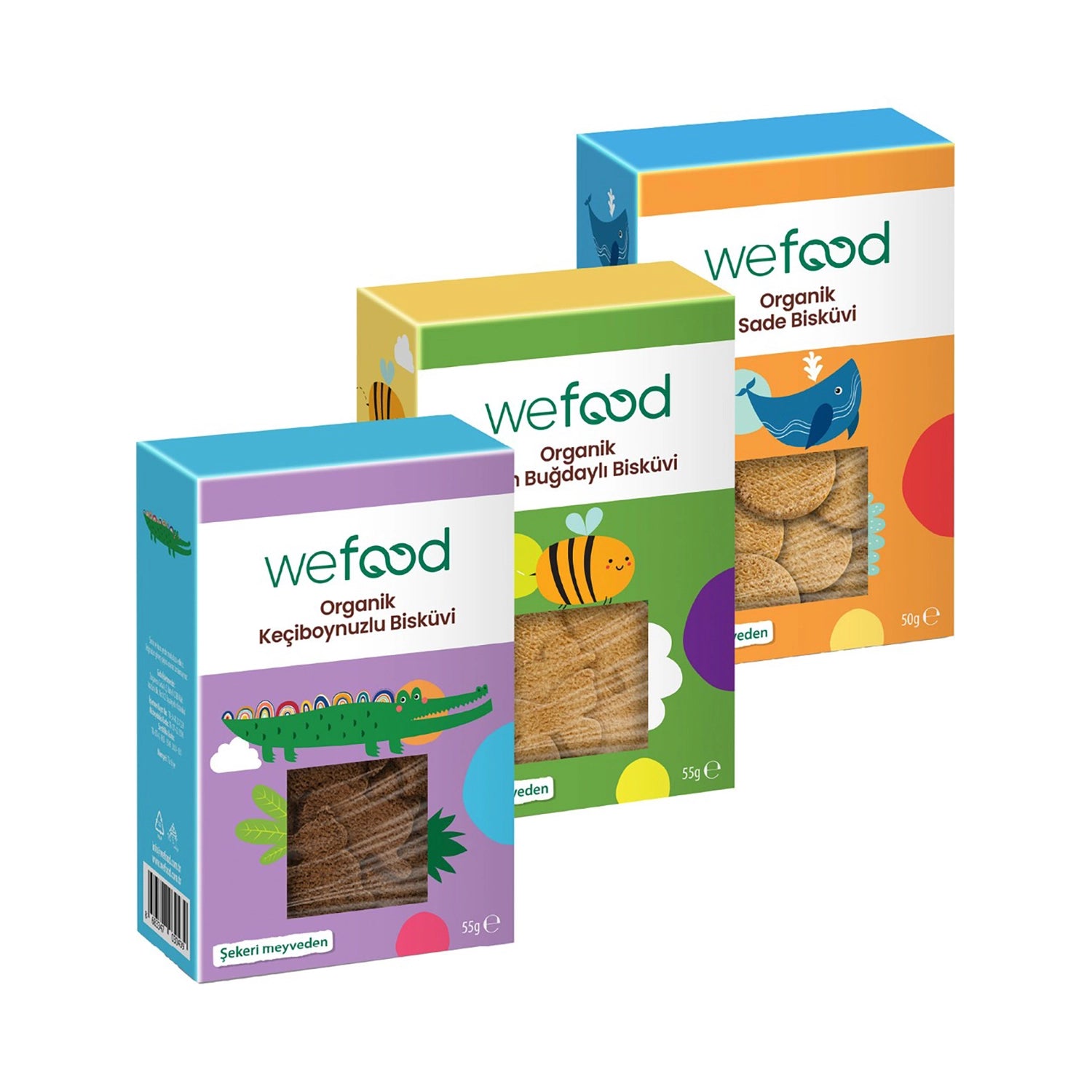 Wefood Kids Bisküvi Deneme Paketi