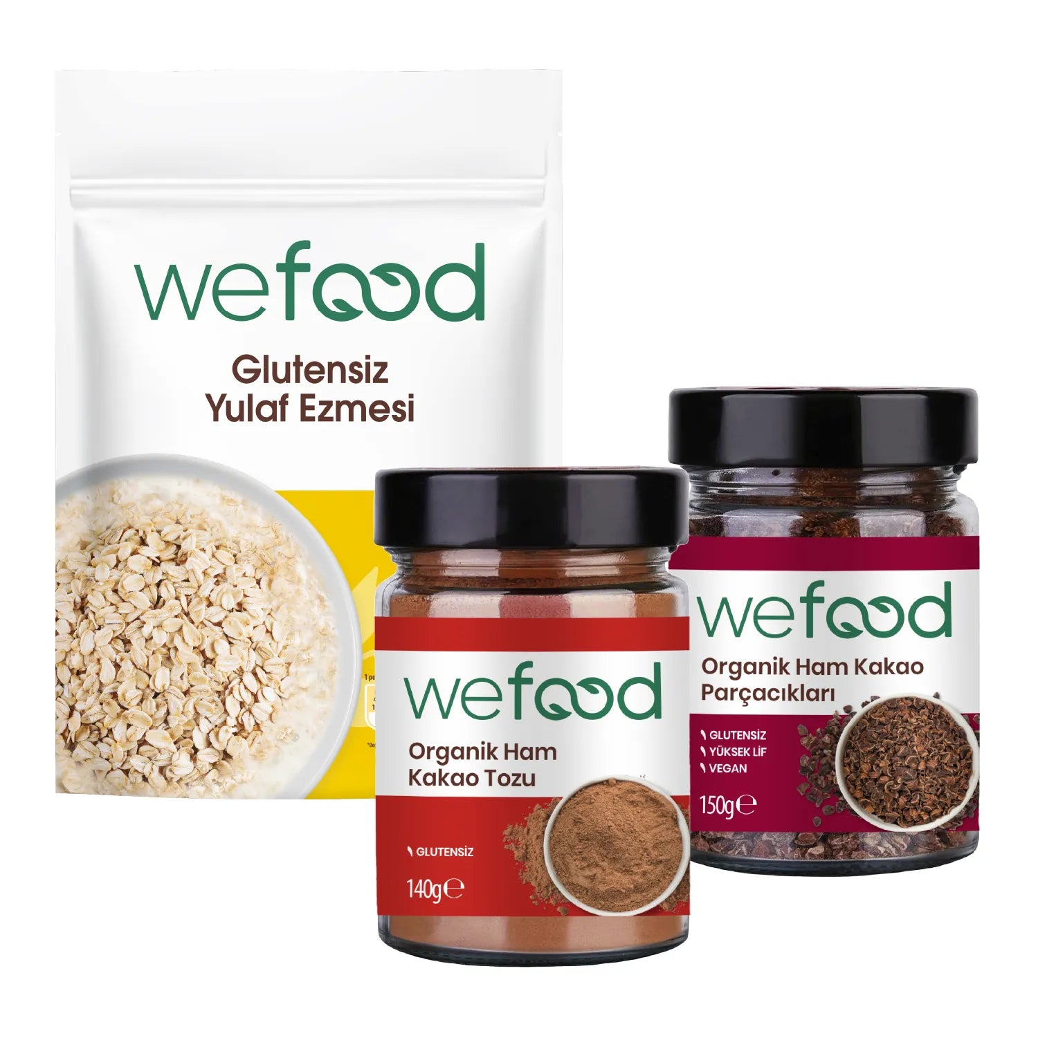 Wefood Glutensiz Kahvaltı Seti 3'lü