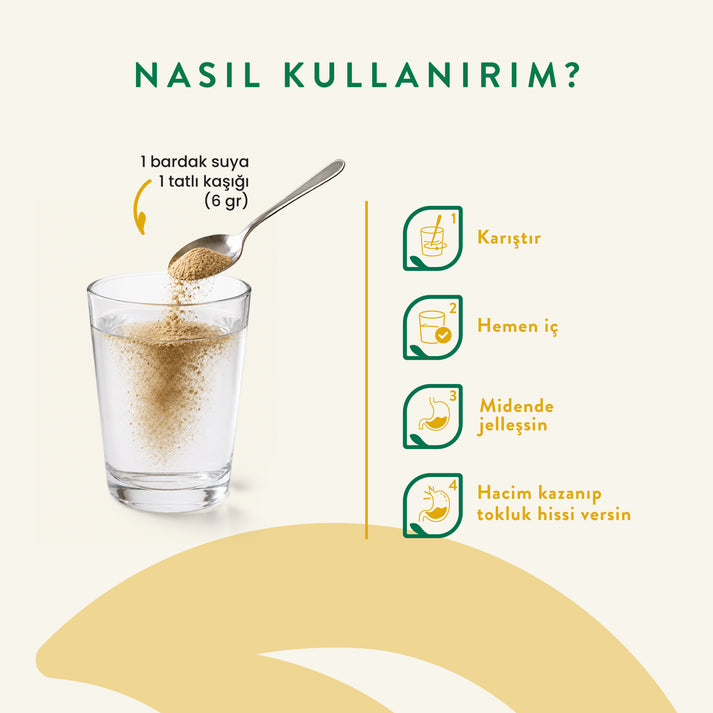 Wefood Ananaslı Karnıyarık Otu (Psyllium) Tozu 90 g