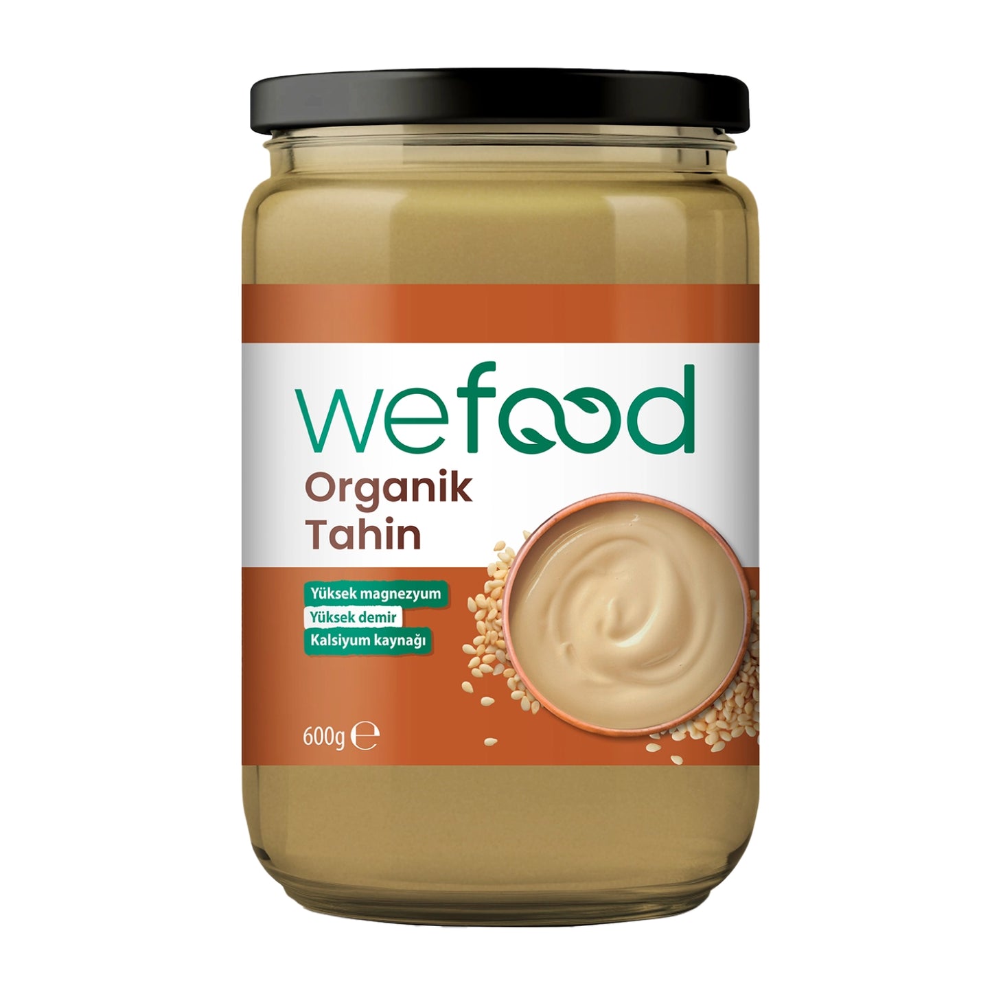 Wefood Organik Tahin 600 gr (Yerli Susam)