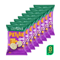 Wefood Peynir & Soğanlı Patlak Cipsi 60 g 8'li