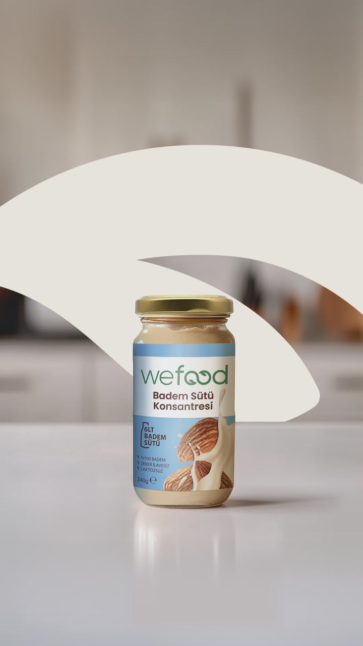 Wefood Konsantre Badem İçeceği (%100 Badem) 220 gr