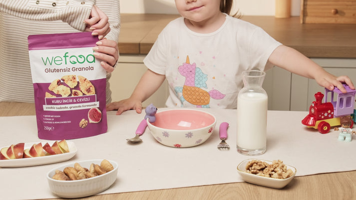 Wefood Glutensiz Granola Kuru İncir & Cevizli 250 gr