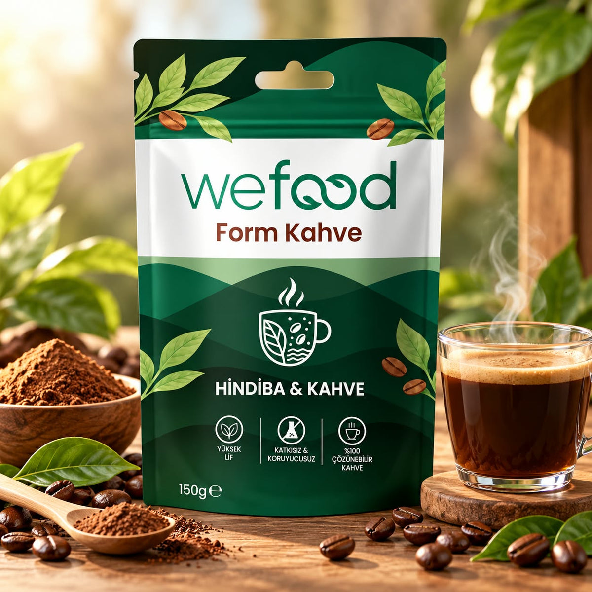 Wefood Hindiba Kahvesi Form Kahve 150 g