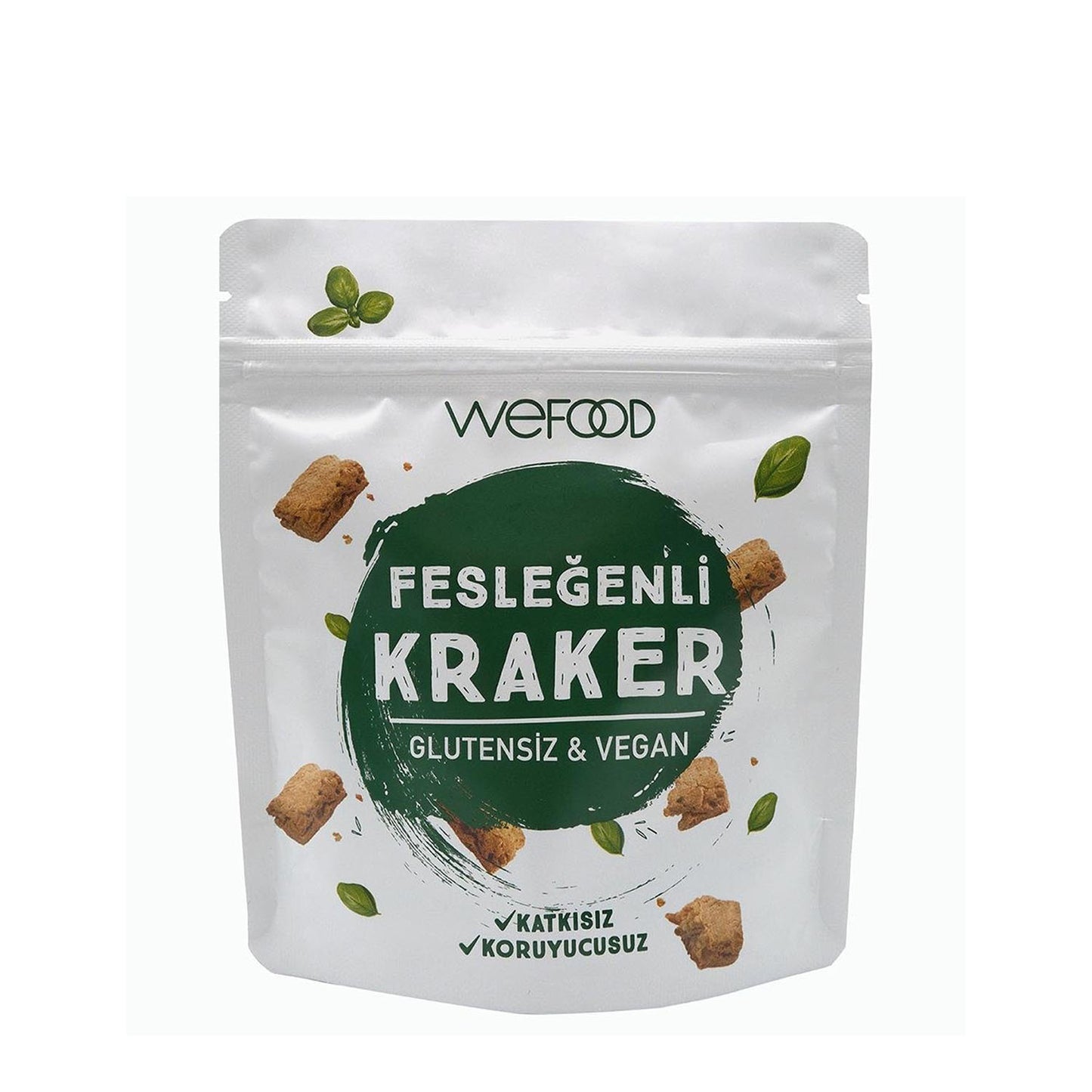 Wefood Fesleğenli Kraker 40 gr 3'lü