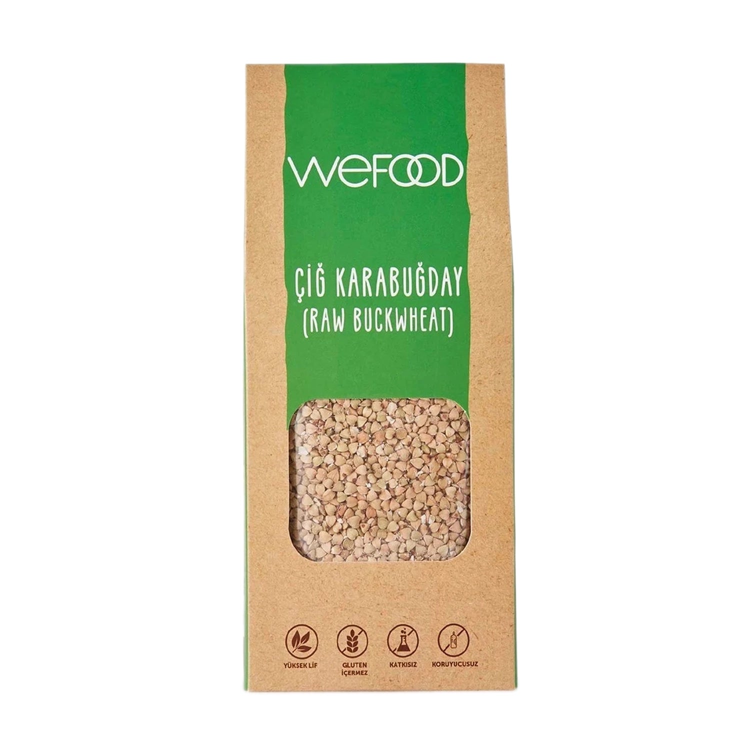 Wefood Glutensiz Çiğ Karabuğday Tanesi 400 gr