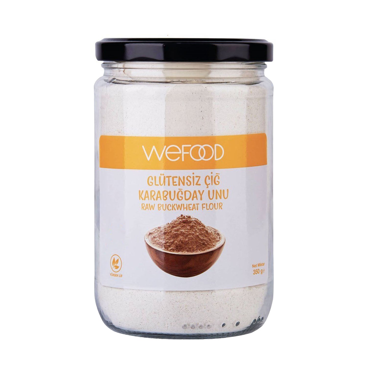 Wefood Glutensiz Çiğ Karabuğday Unu 350 gr 3'lü