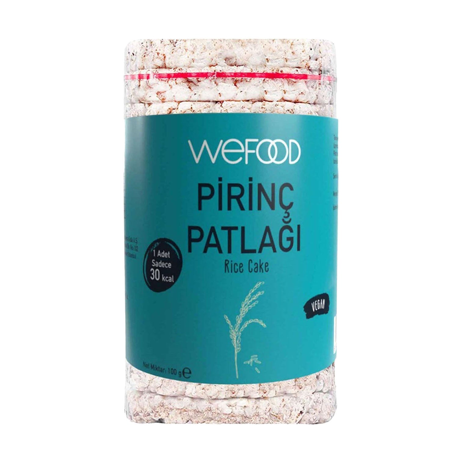 Wefood Pirinç Patlağı 100 gr