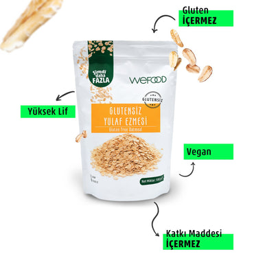 Wefood Glutensiz Yulaf Ezmesi 500 gr