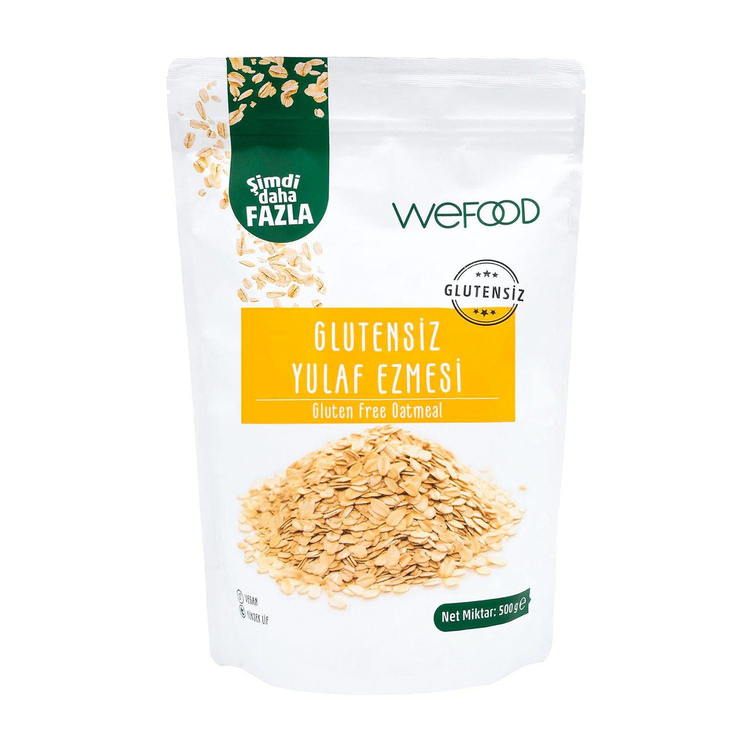 Wefood Glutensiz Yulaf Ezmesi 500 gr