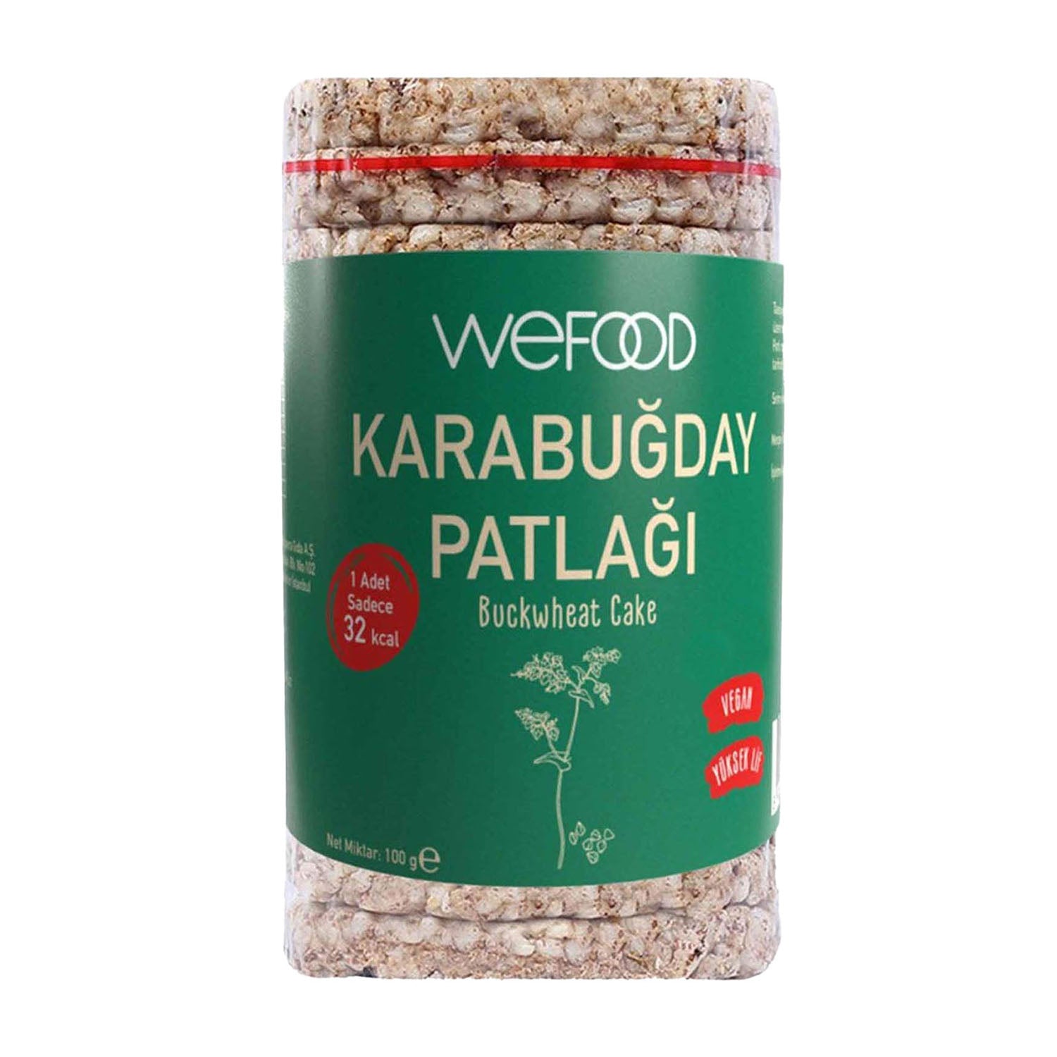 Wefood Karabuğday Patlağı 100 gr