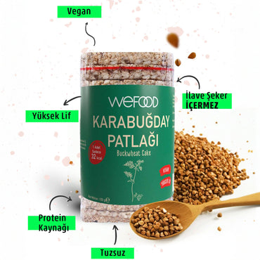 Wefood Karabuğday Patlağı 100 gr