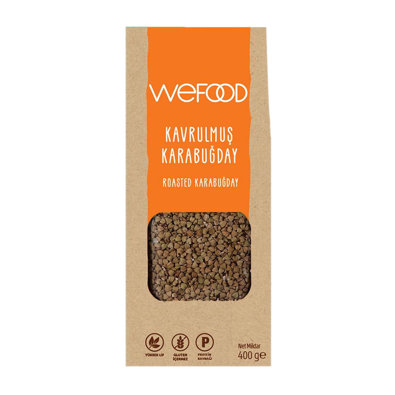 Wefood Glutensiz Kavrulmuş Karabuğday 400 gr