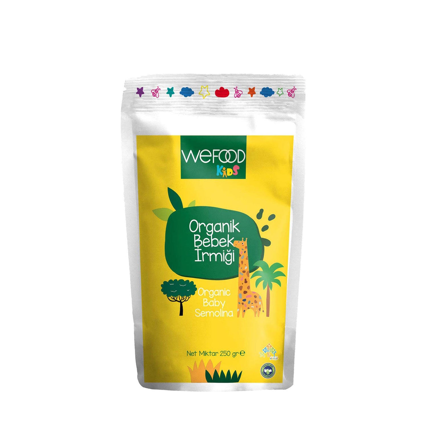 Wefood Kids Organik İrmik ( Bebek İrmiği 250 gr )