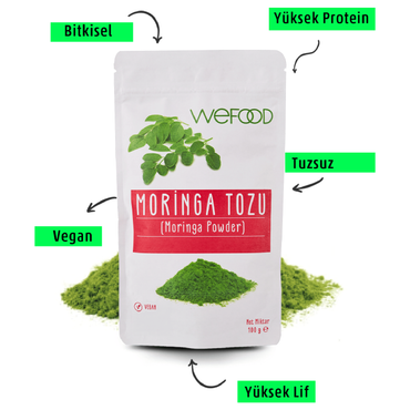 Wefood Moringa Tozu 100 gr