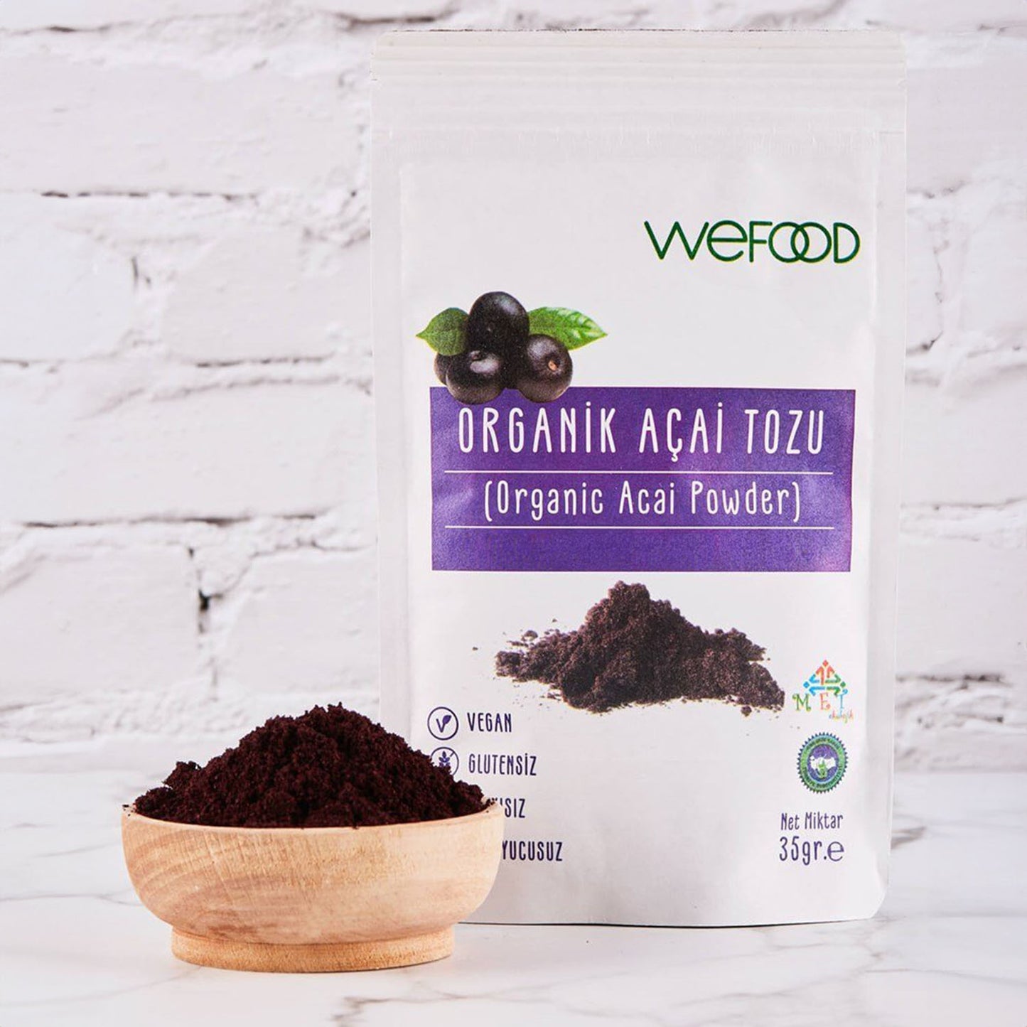 Wefood Organik Acai Tozu 35 gr