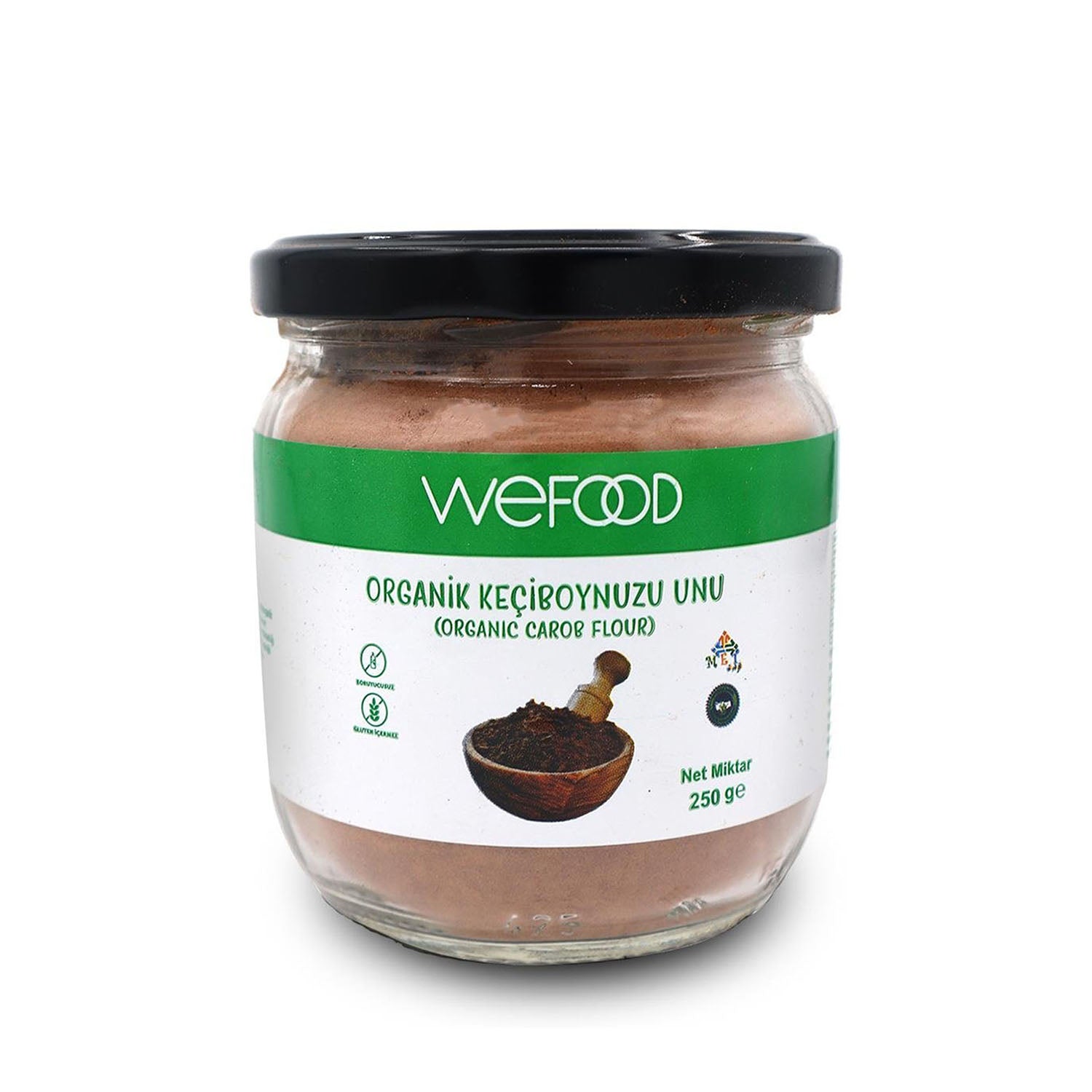 Wefood Organik Glutensiz Keçiboynuzu Unu 250 gr