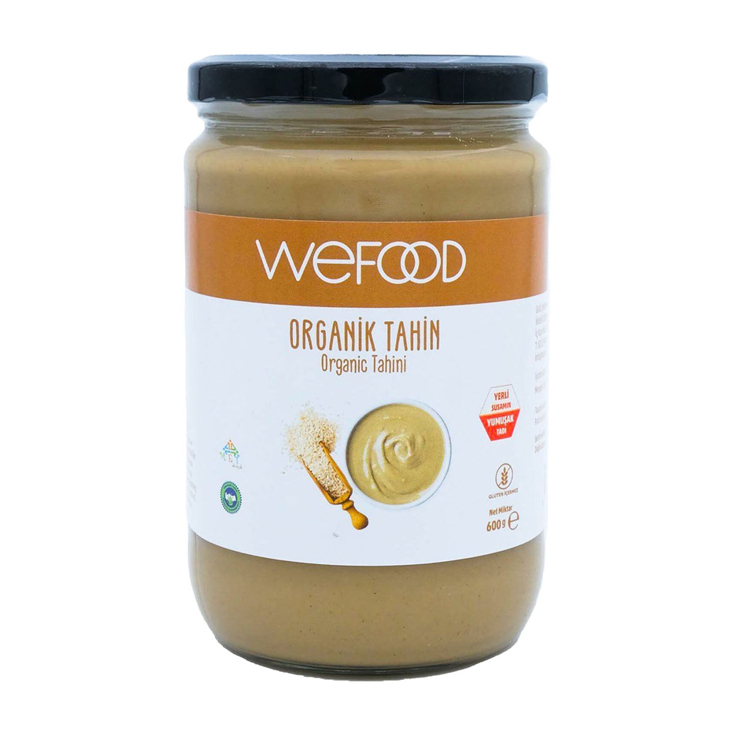 Wefood Organik Tahin 600 gr (Yerli Susam)