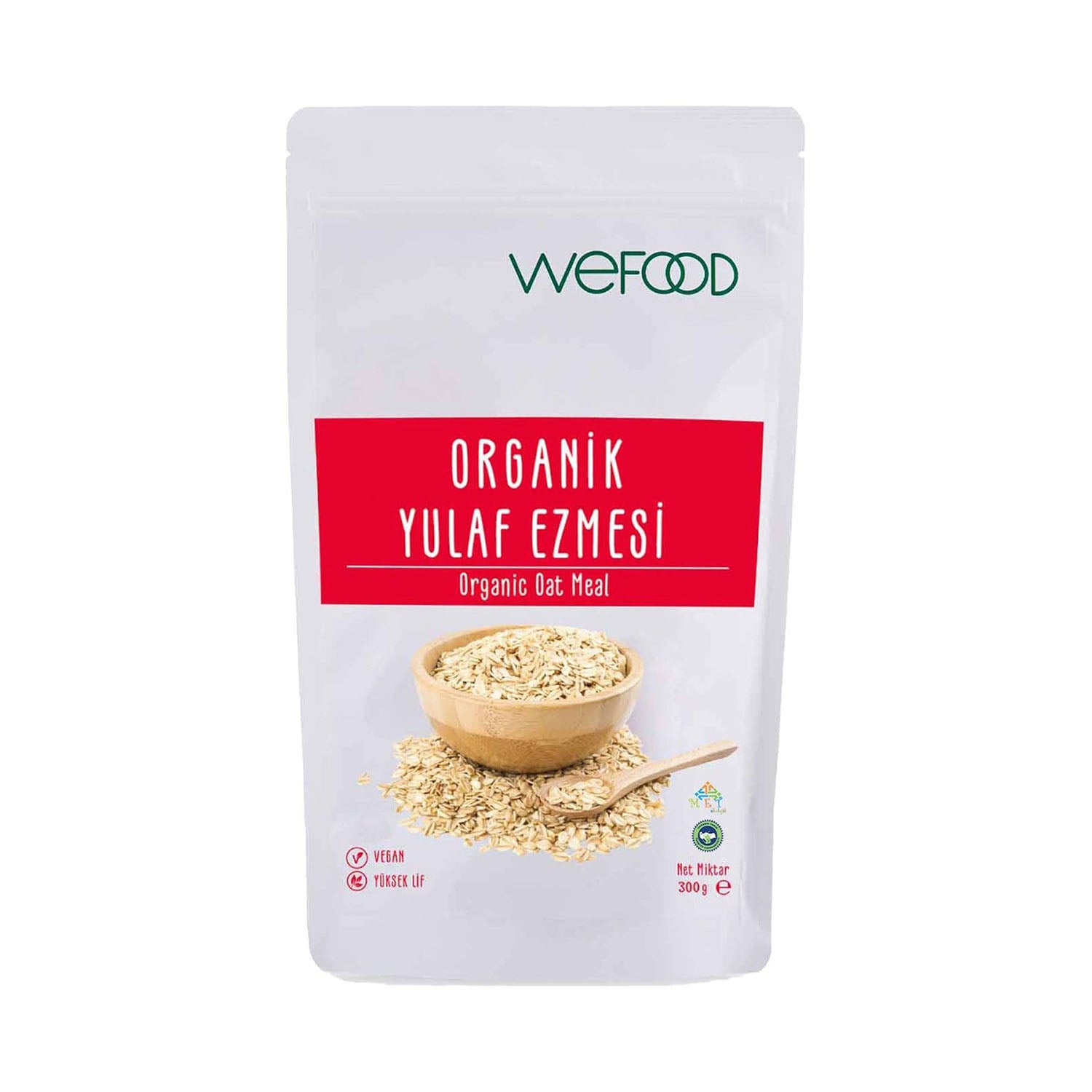 Wefood Organik Yulaf Ezmesi 300 gr