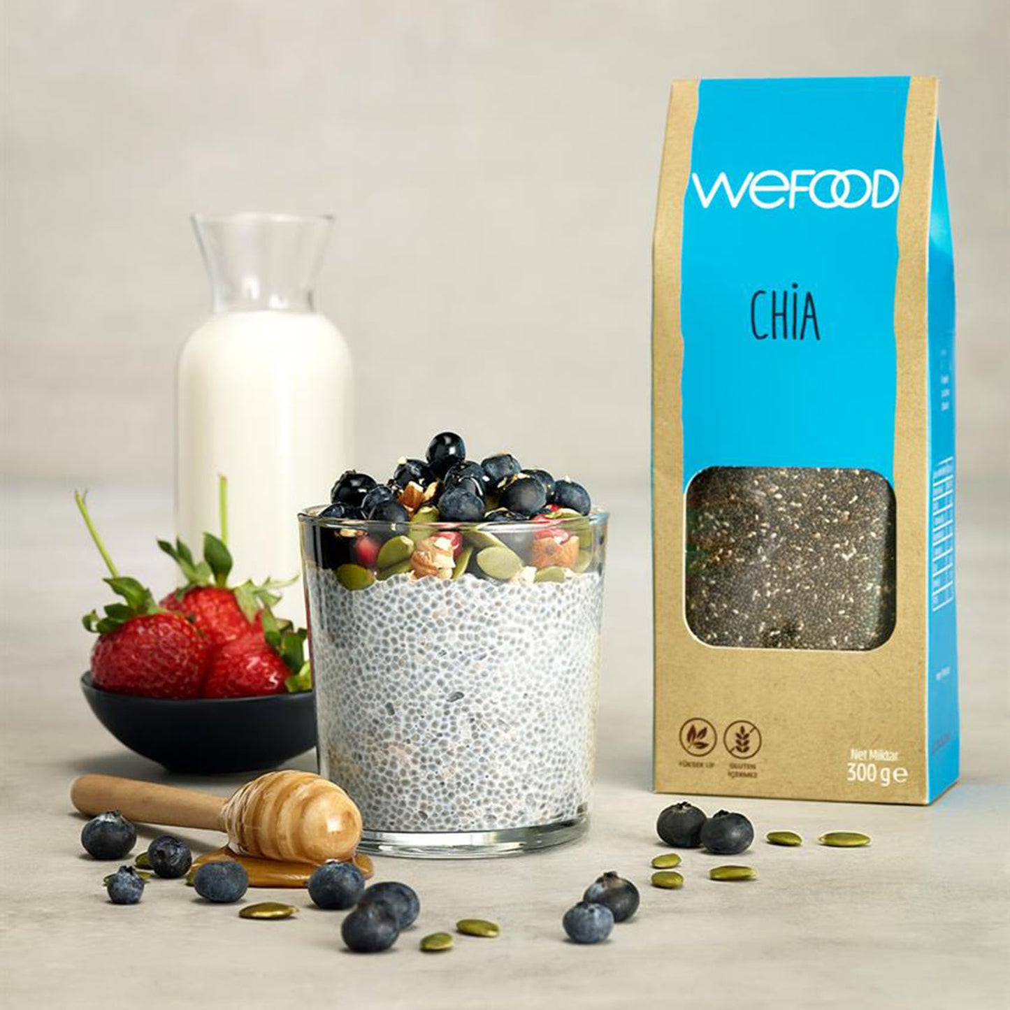 Wefood Siyah Chia 300 gr