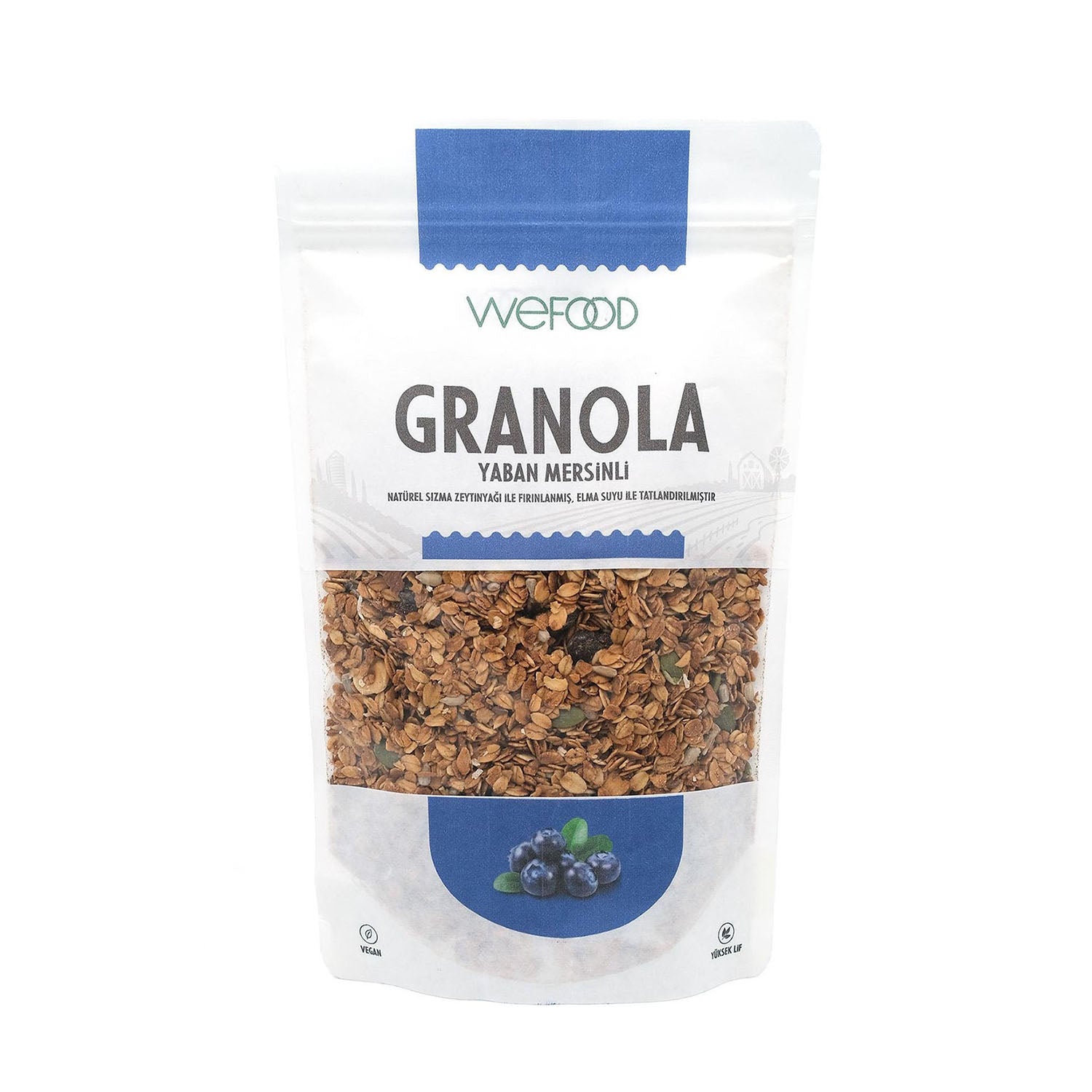 Wefood Yaban Mersinli Granola 250 gr