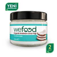 Wefood Organik Hindistan Cevizi Yağı 250 ml 2'li