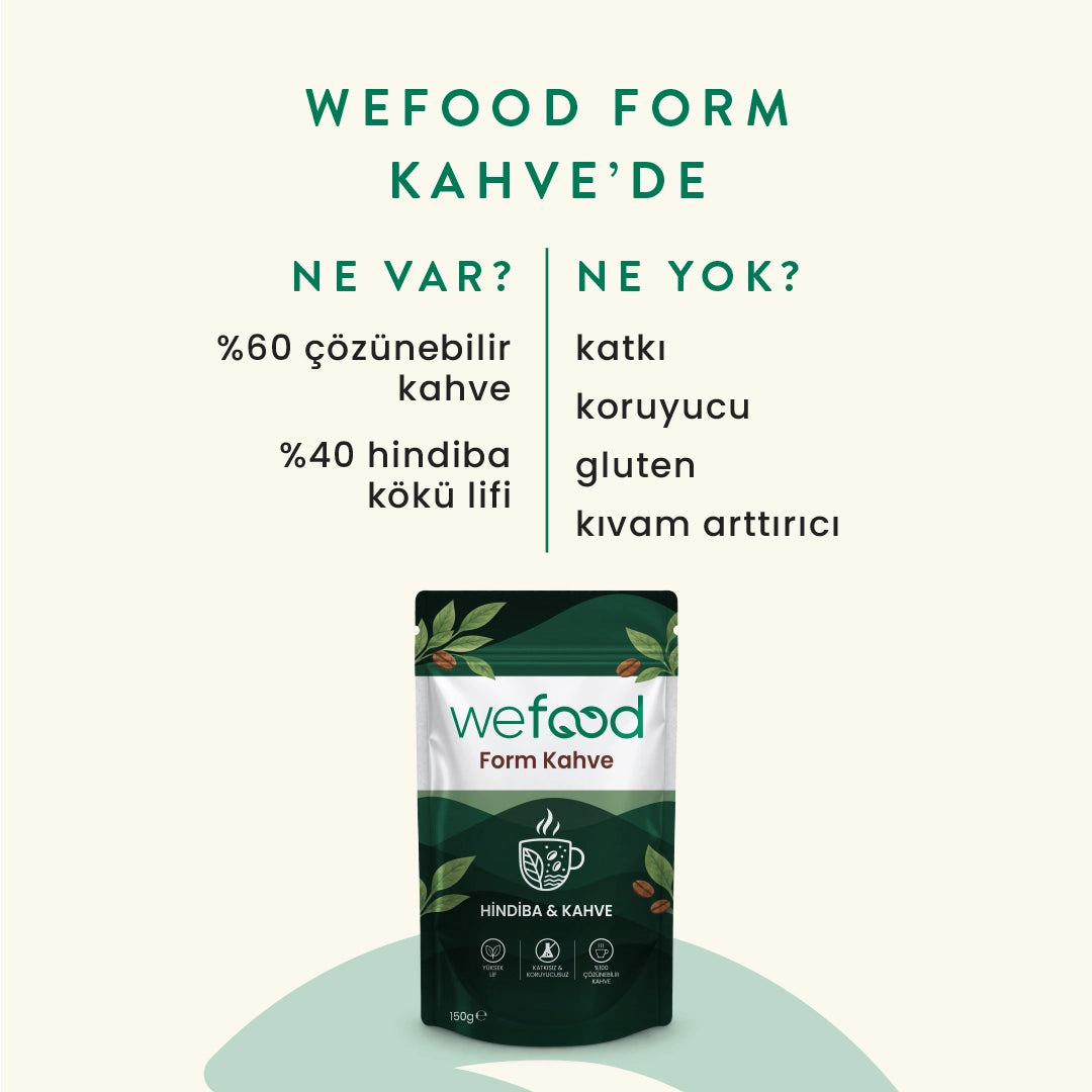 Wefood Form Kahve 150 gr 2'li