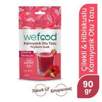 Wefood Hibiskus & Çilekli Karnıyarık Otu Tozu 90 g