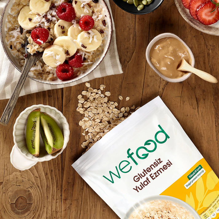 Wefood Glutensiz Yulaf Ezmesi 300 gr 5'li