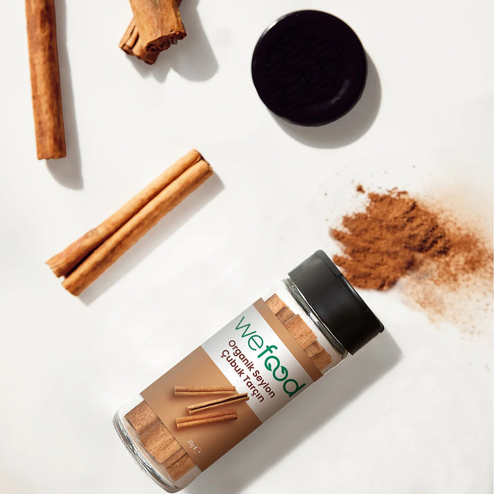 Wefood Organik Seylon Tarçın Çubuk 20 gr
